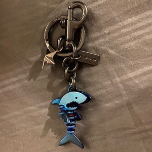 Coach shark keychain